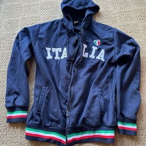 ITALIA full zipper hoodie